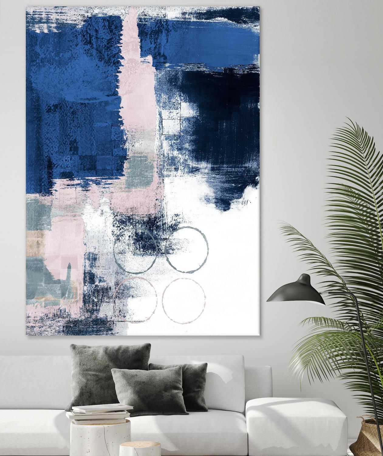 Internal Blues by Lanie Loreth on GIANT ART - abstract 