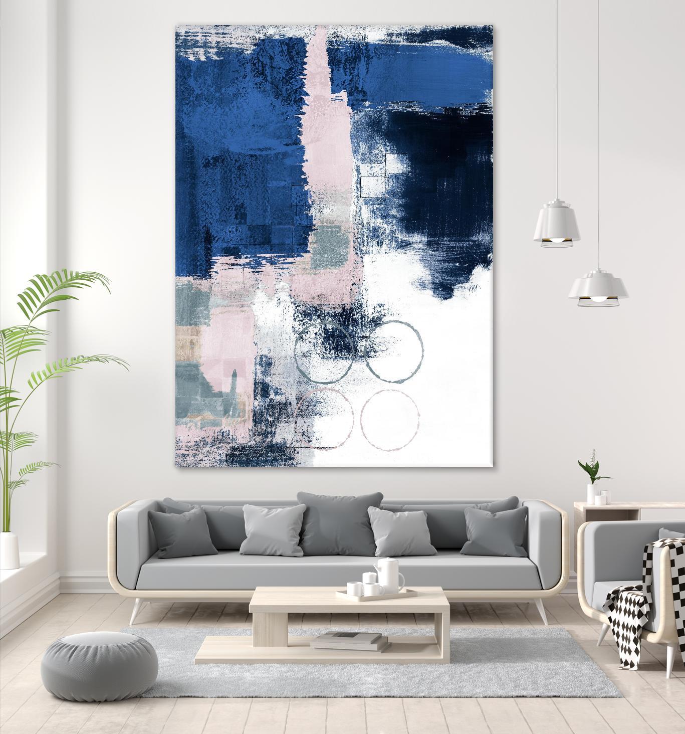 Internal Blues by Lanie Loreth on GIANT ART - abstract 
