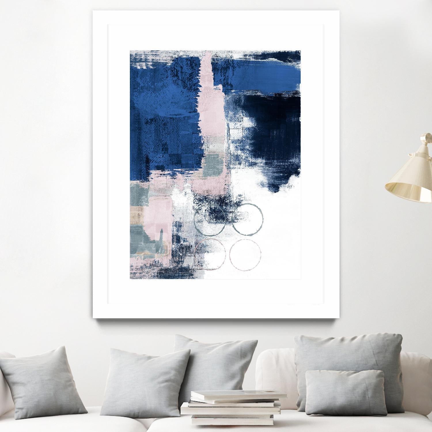 Internal Blues by Lanie Loreth on GIANT ART - abstract 
