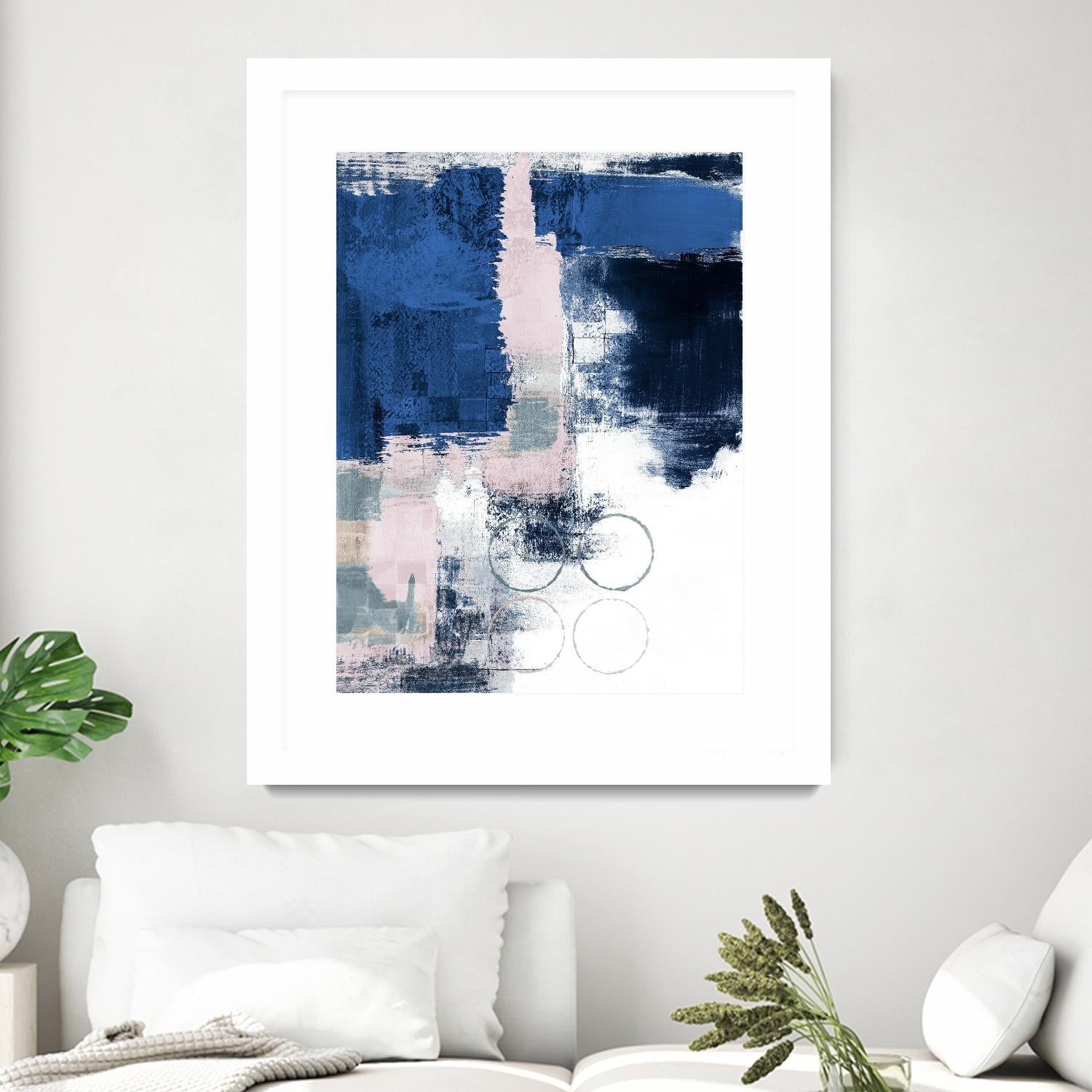 Internal Blues by Lanie Loreth on GIANT ART - abstract 