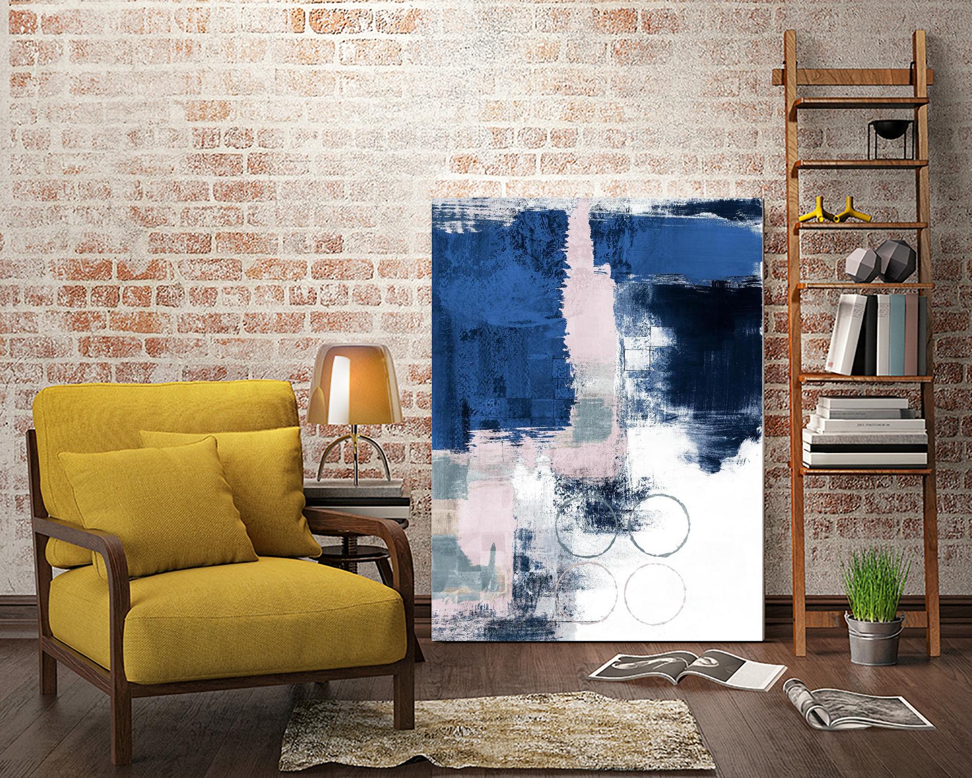 Internal Blues by Lanie Loreth on GIANT ART - abstract 