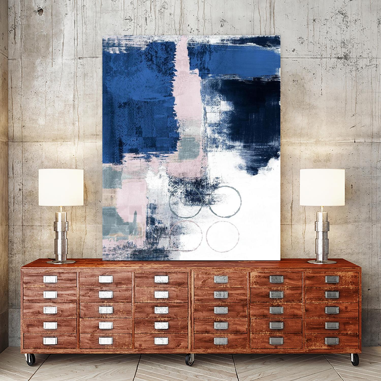 Internal Blues by Lanie Loreth on GIANT ART - abstract 