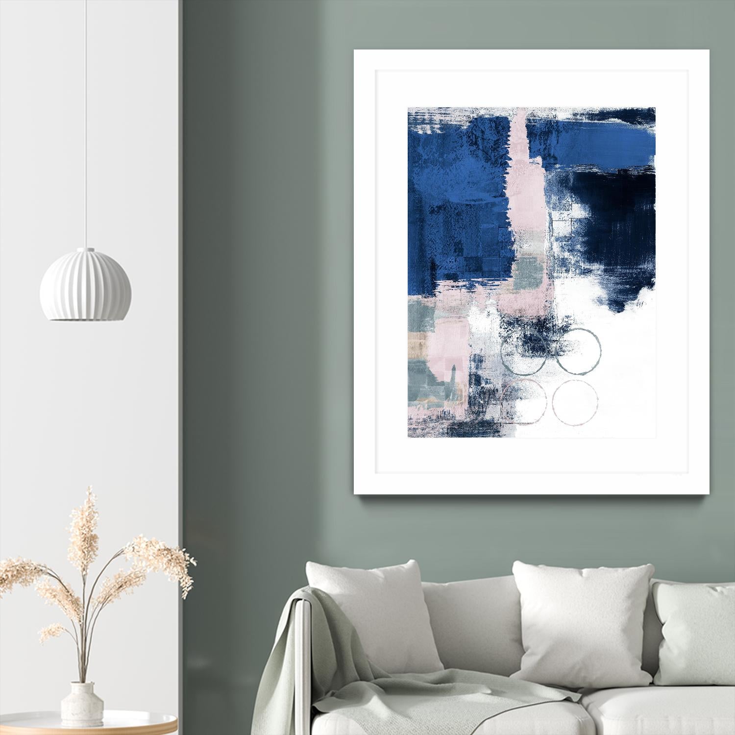 Internal Blues by Lanie Loreth on GIANT ART - abstract 