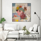 Candy Apple by Bradford Brenner on GIANT ART - pink florals