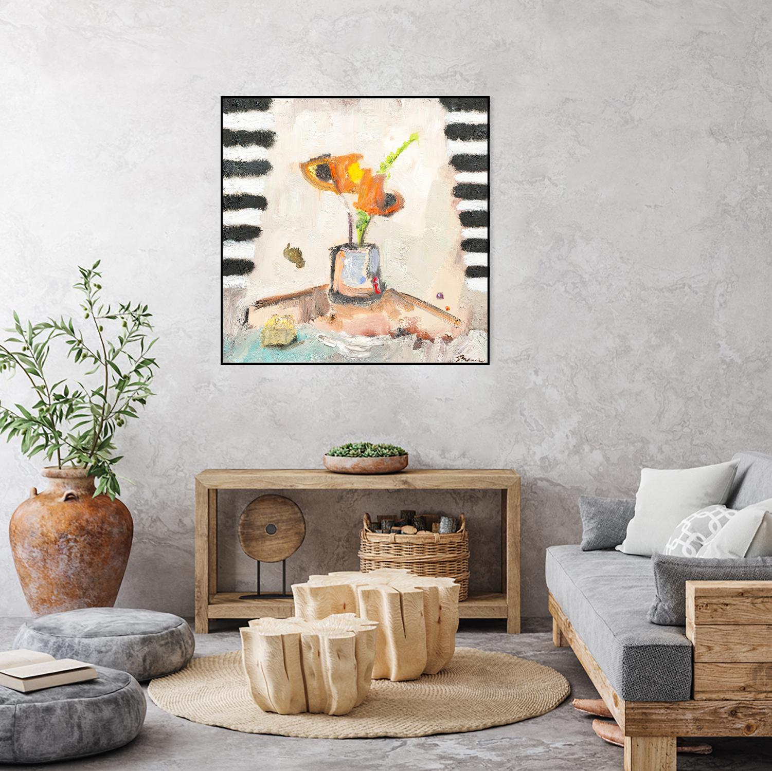 Check Mate by Bradford Brenner on GIANT ART - neutrals floral & still life