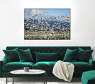 Takeoff by Nancy Crowell on GIANT ART - beige landscape