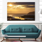 Warm Glow II by Nancy Crowell on GIANT ART - beige landscape