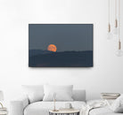 Harvest Moon by Nancy Crowell on GIANT ART - blues scenic