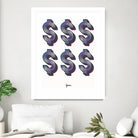Money Money Money by Parker Jones on GIANT ART - white contemporary