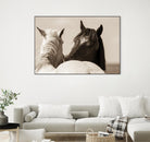 Nuzzles by Erle KaCee on GIANT ART - beige animals