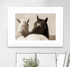 Nuzzles by Erle KaCee on GIANT ART - beige animals