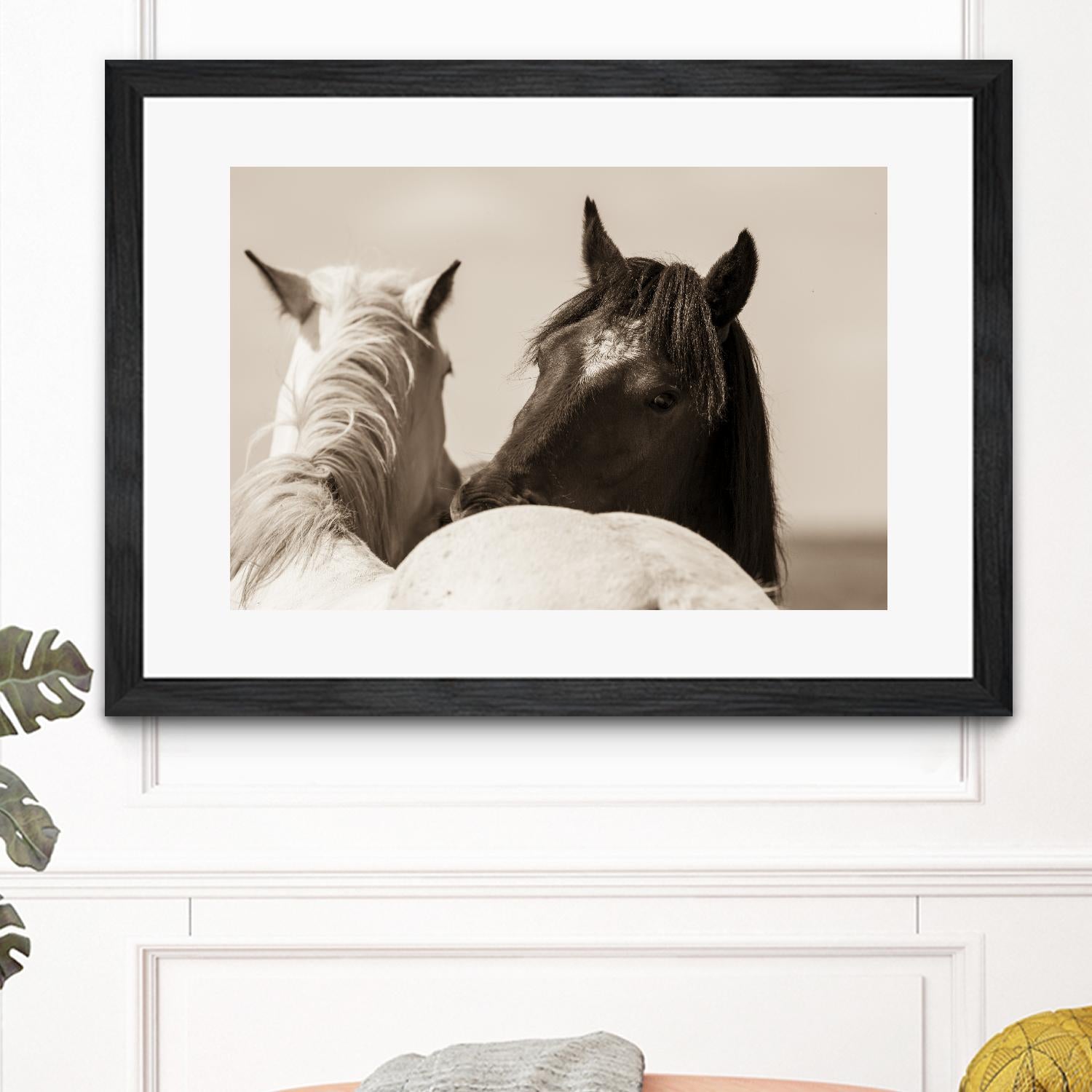 Nuzzles by Erle KaCee on GIANT ART - beige animals