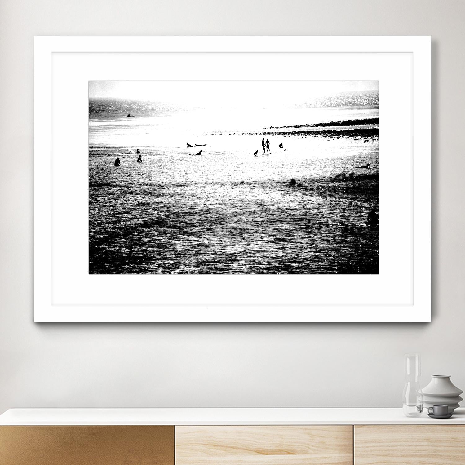 Beach Day by Kyle on GIANT ART - white photo art