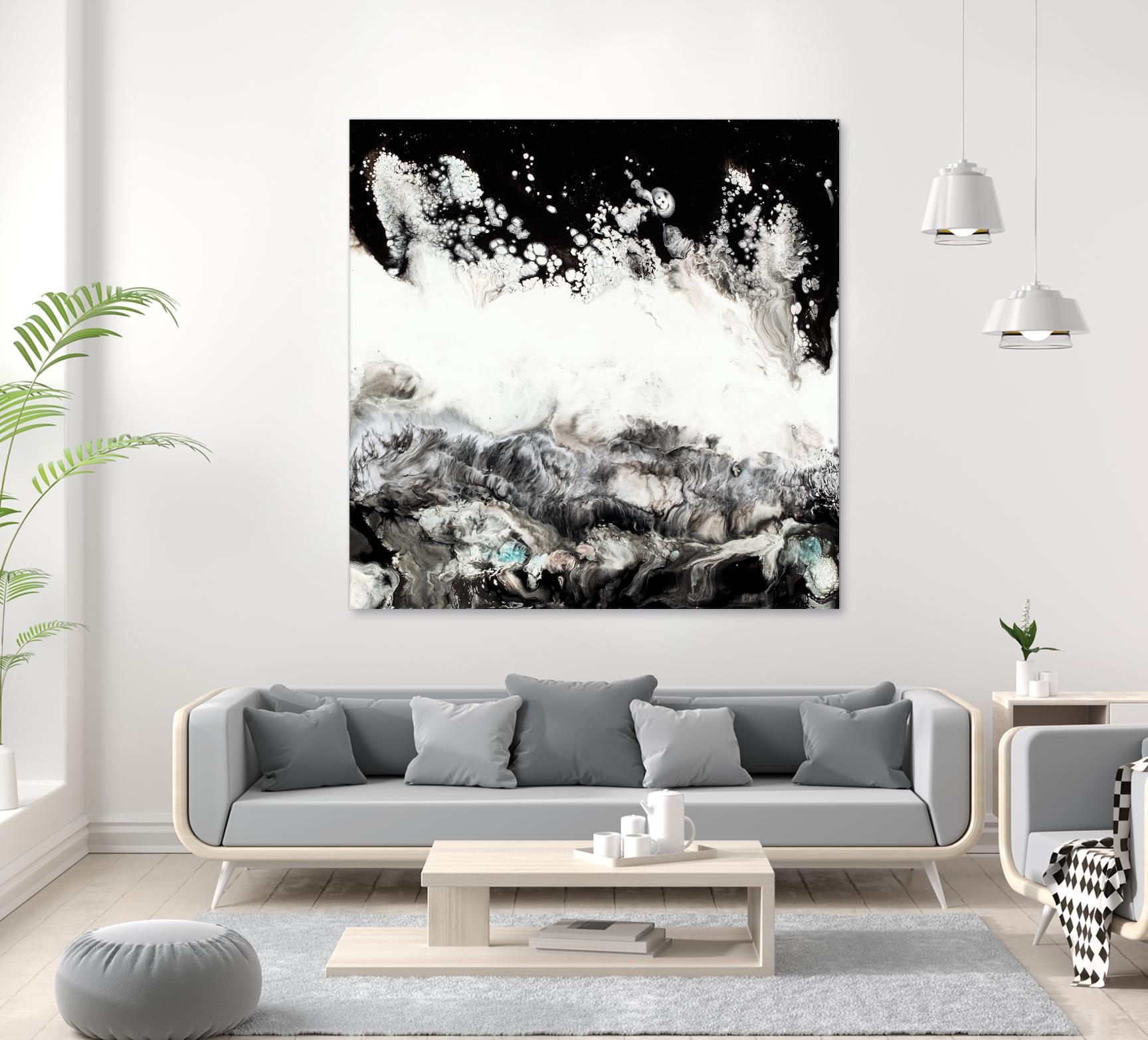 Notions by Corrie LaVelle on GIANT ART - white abstract