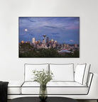 Skyview by Aaron Matheson on GIANT ART - green city scene