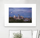 Skyview by Aaron Matheson on GIANT ART - green city scene