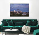 Skyview by Aaron Matheson on GIANT ART - green city scene