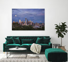Skyview by Aaron Matheson on GIANT ART - green city scene