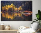 Mirror Visions by Aaron Matheson on GIANT ART - orange landscape