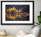 Mirror Visions by Aaron Matheson on GIANT ART - orange landscape