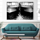 Waiting our Turn by Aaron Matheson on GIANT ART - white nautical