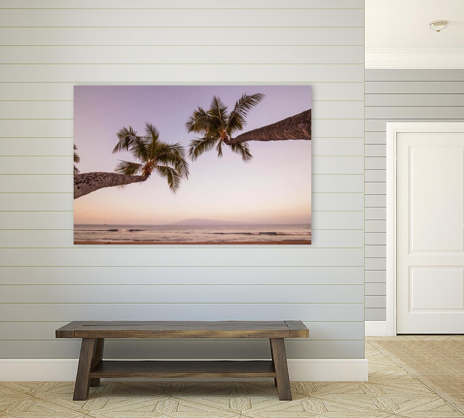 Beauty Times Two by Aaron Matheson on GIANT ART - purple tropical
