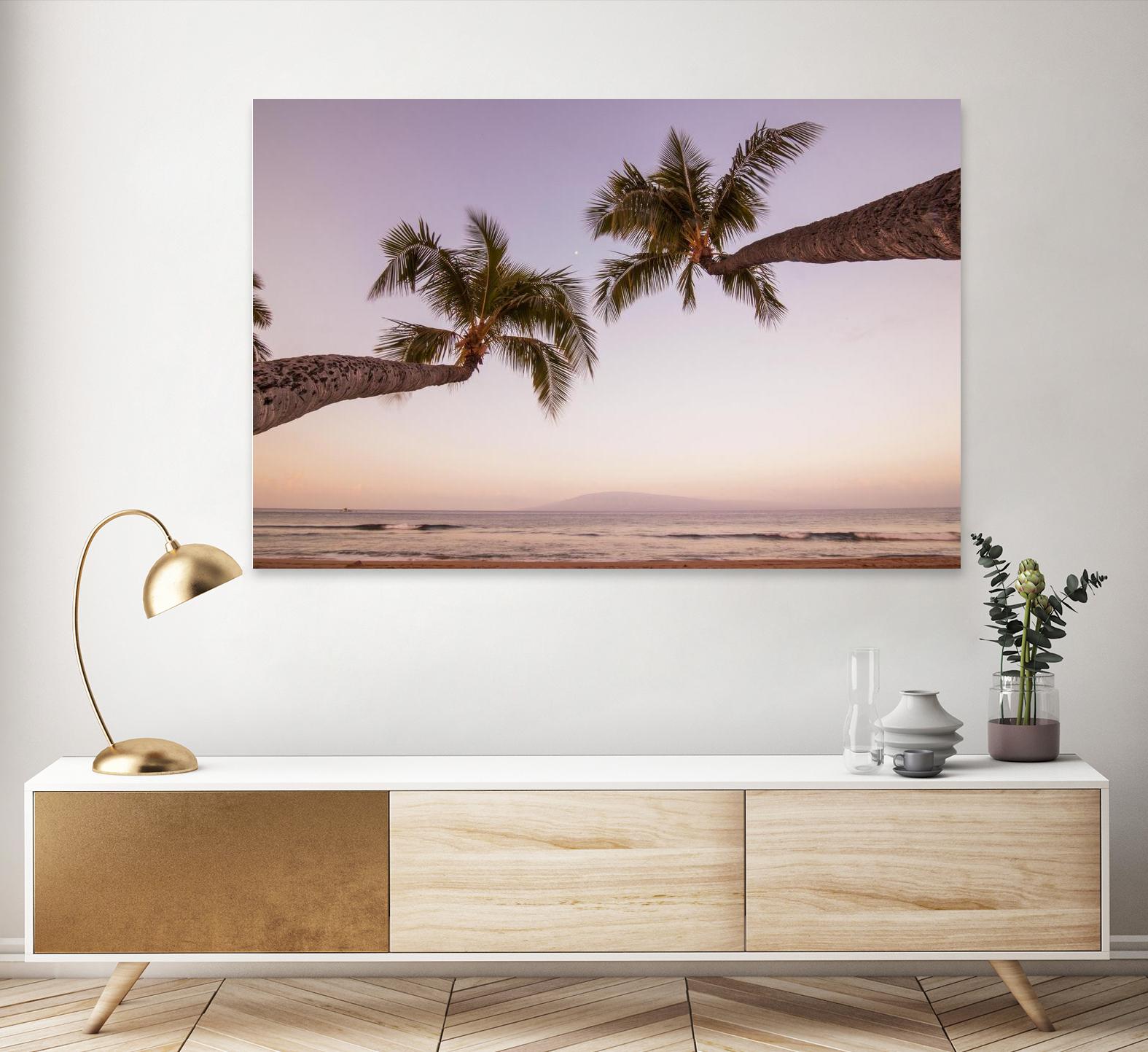 Beauty Times Two by Aaron Matheson on GIANT ART - purple tropical