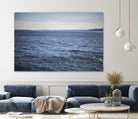 Lone Sailer by Aaron Matheson on GIANT ART - beige sea scene