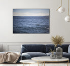 Lone Sailer by Aaron Matheson on GIANT ART - beige sea scene