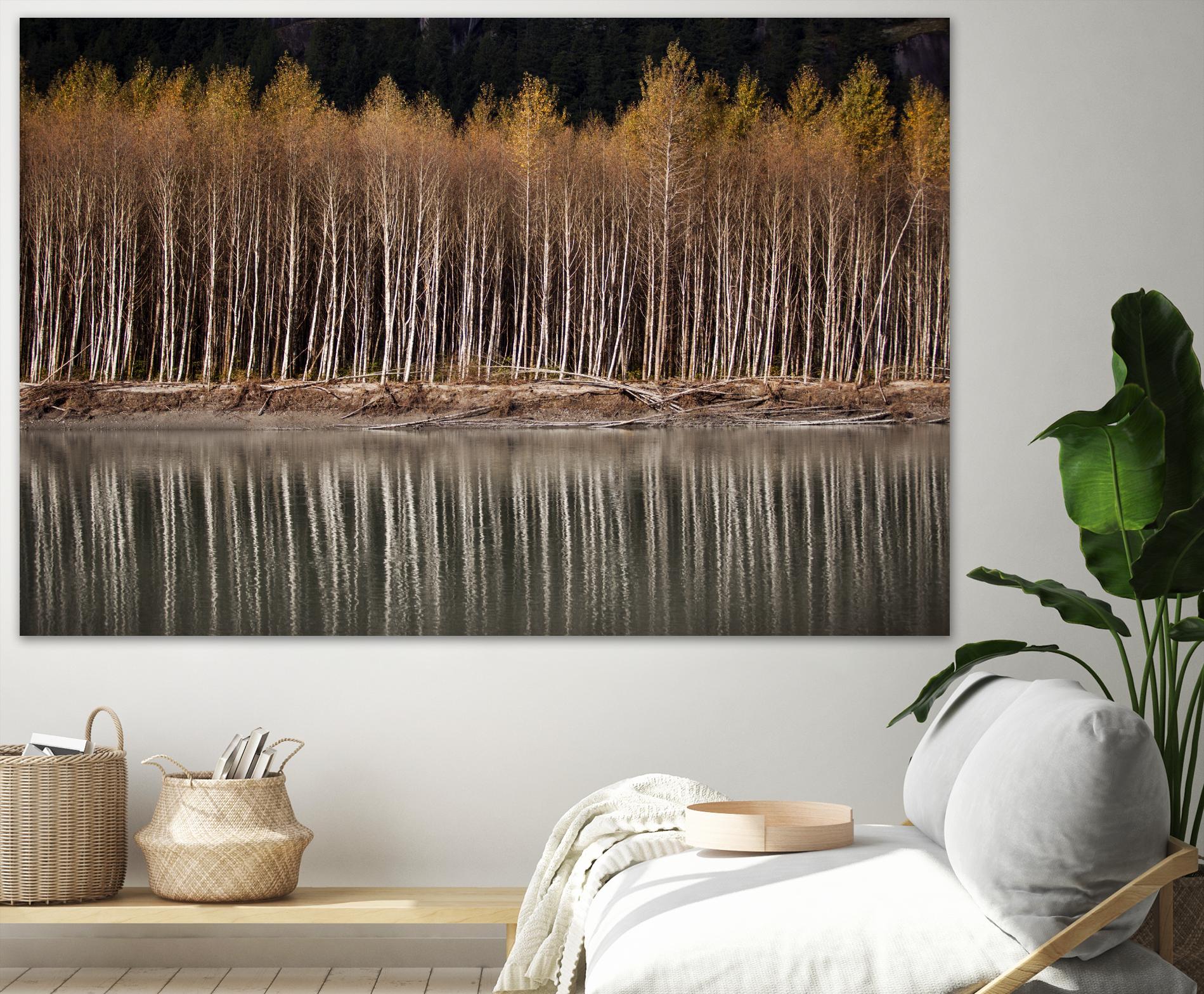 Golden Visions by Aaron Matheson on GIANT ART - grey landscape