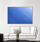 Sea of Blue by Melissa McClain on GIANT ART - blue abstract