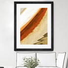 Reflection in Motion by Melissa McClain on GIANT ART - beige abstract