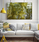 Morning Pond by Melissa McClain on GIANT ART - grey abstract