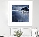 Cambria Fields by Terri Burris on GIANT ART - white abstract