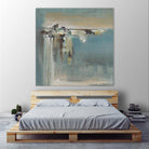 Fragmented Fields by Terri Burris on GIANT ART - grey abstract