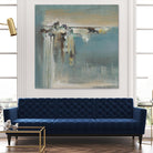 Fragmented Fields by Terri Burris on GIANT ART - grey abstract