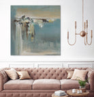 Fragmented Fields by Terri Burris on GIANT ART - grey abstract