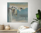Fragmented Fields by Terri Burris on GIANT ART - grey abstract