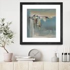 Fragmented Fields by Terri Burris on GIANT ART - grey abstract