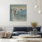 Fragmented Fields by Terri Burris on GIANT ART - grey abstract