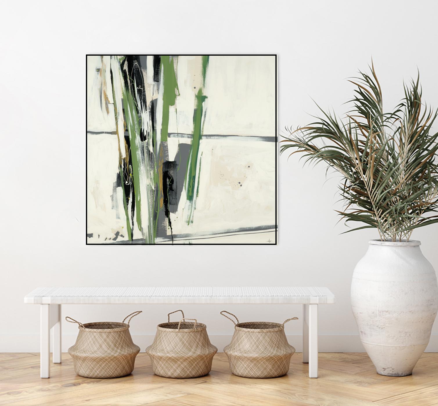 Through the Trees by KC Haxton on GIANT ART - grey abstract