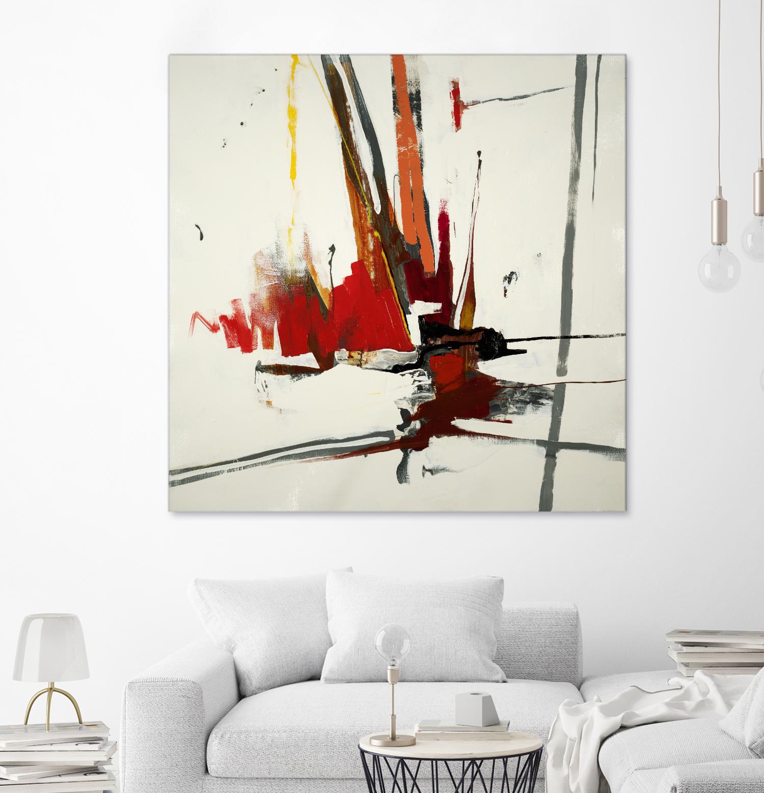 Sasuka by KC Haxton on GIANT ART - grey abstract
