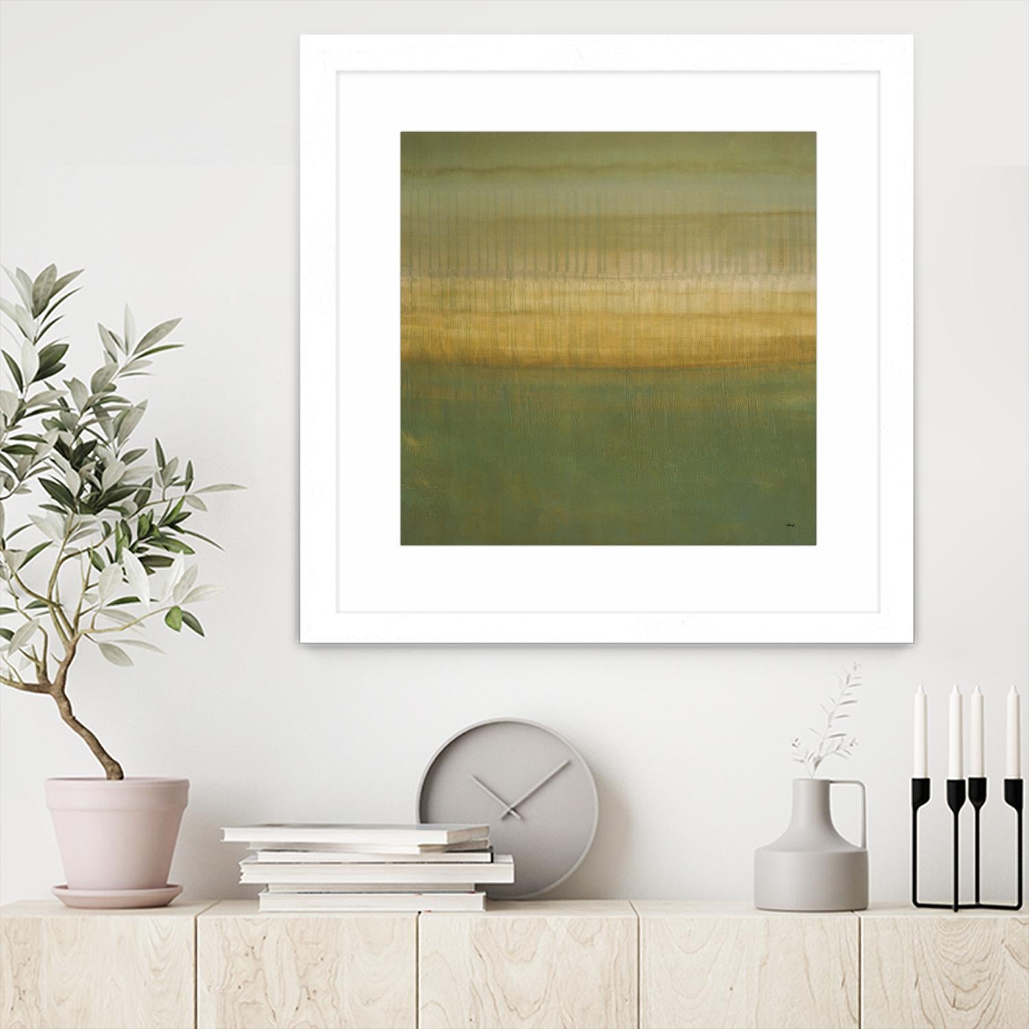 Markings I by Randy Hibberd on GIANT ART - grey abstract