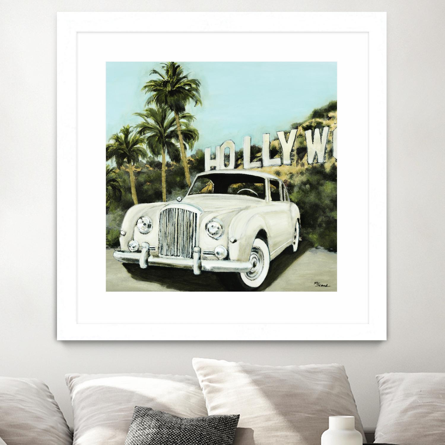 Hollywood by Randy Hibberd on GIANT ART - green tropical