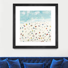 Beach Days by Randy Hibberd on GIANT ART - beige sea scene areal view