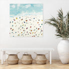 Beach Days by Randy Hibberd on GIANT ART - beige sea scene areal view