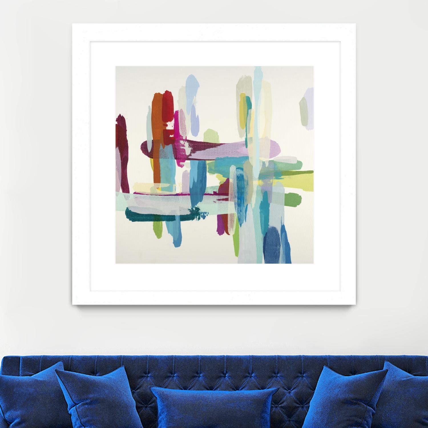 Daydreaming by Randy Hibberd on GIANT ART - purple abstract