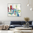 Daydreaming by Randy Hibberd on GIANT ART - purple abstract