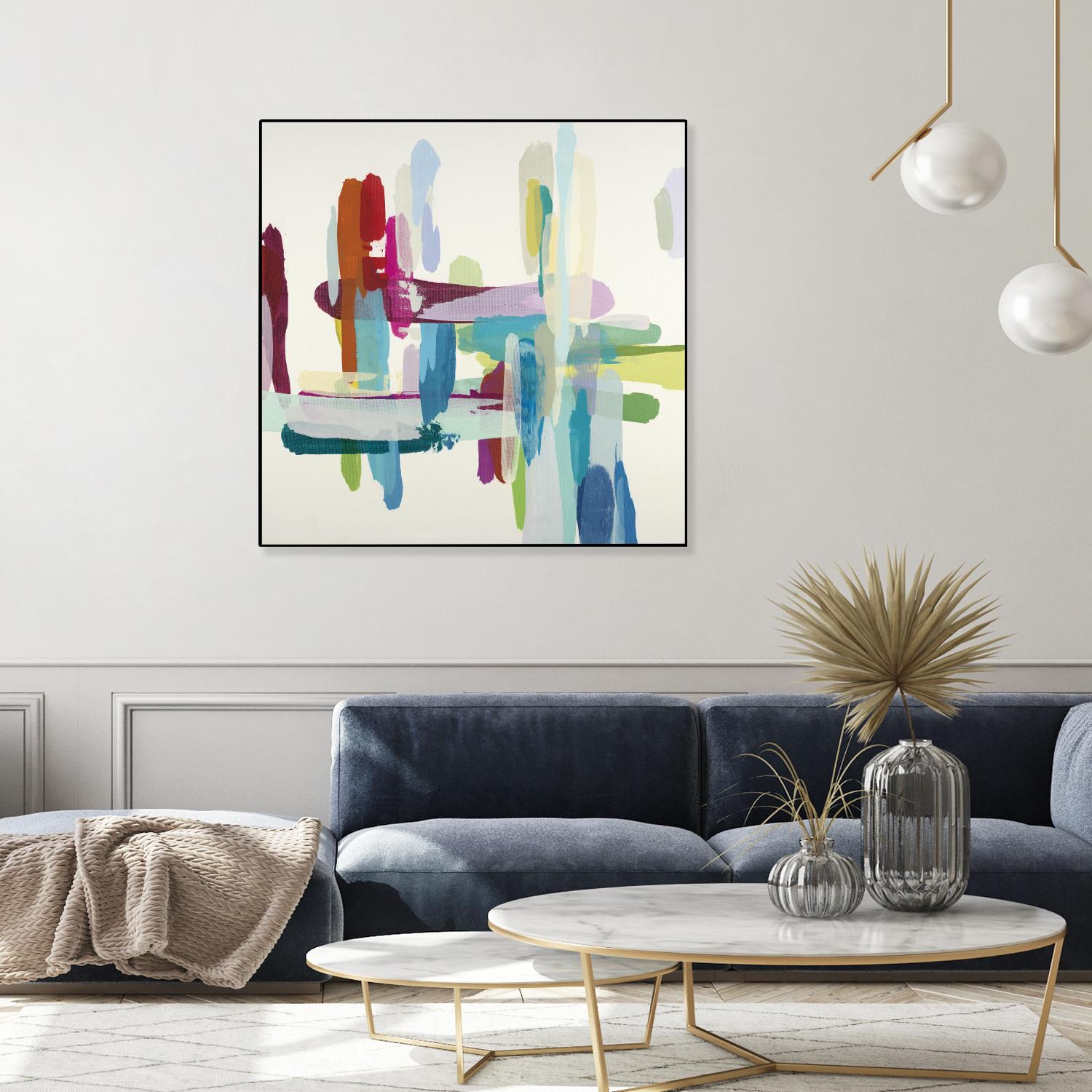 Daydreaming by Randy Hibberd on GIANT ART - purple abstract