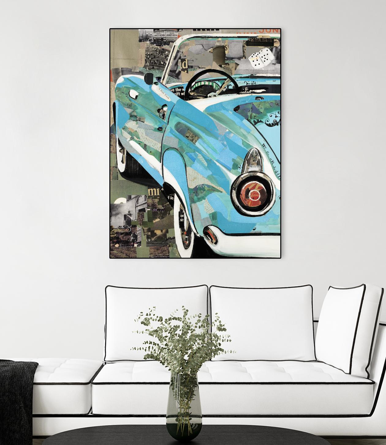 Thunderbird by Kelsey Hochstatter on GIANT ART - grey contemporary